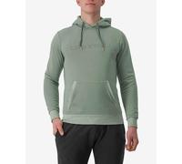 Sweatshirt à capuche Castelli Logo vert pâle - XL
