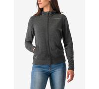 CASTELLI Milano 2 Full Zip Fleece Sweat-Shirt de Cyclisme pour Homme et Femme avec Fermeture éclair complète, Confortable et Respirant, Parfait pour l'entraînement et Le Froid d'hiver