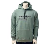 Sweatshirt à capuche Caterpillar Basic - jadeite - L S