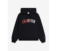 Sweatshirt à capuche Champion Legacy Icons Sports Logo noir femme - L