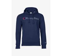 Sweatshirt à capuche Champion Rochester Logo Bleu M