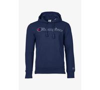 Sweatshirt à capuche Champion Rochester Logo Bleu M