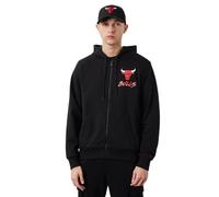 Sweatshirt à capuche Chicago Bulls NBA Script Noir L