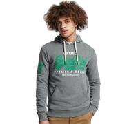 Superdry Vintage Vl Classic Ub Hoodie Gris S Homme