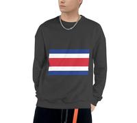 Sweatshirt À Capuche Costa Rica Drapeau pour Hommes Confortable Et Élégant Col Rond Costa Rica Drapeau Imprimé Sweatshirt À Capuche pour Usage Quotidien Activités De Loisirs du S Au 4XL