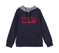 Sweatshirt Ã capuche coton brossÃ© enfant Cerda Marvel Bleu 10 ans