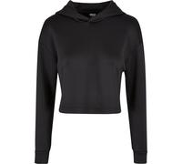 Sweatshirt à capuche court femme Urban Classics Scuba Noir M