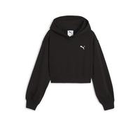 Sweatshirt Ã capuche court fille Puma Wardrobe ESS Relaxed TR Noir 14 ans