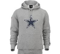 New Era Dallas Cowboys NFL Team Logo Hoody Gris Sweat à Capuche