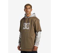 Sweatshirt à capuche DC Shoes Dryden marron gris clair. - XL