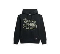 Sweatshirt à capuche décontracté Superdry Heritage Brand Noir XL