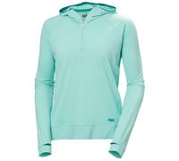 Sweatshirt Ã capuche demi zippÃ© femme Helly Hansen Shine Solen Bleu S