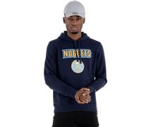 New Era Nba Regular Denver Nuggets Hoodie Bleu M Homme