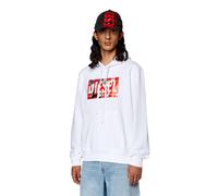 Diesel Ginn L4 Hoodie Blanc L Homme