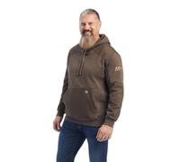 Sweatshirt Ã capuche duracanvas Ariat Rebar Workman Marron S