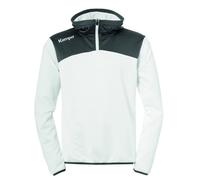 Sweatshirt à capuche Emotion 2.0 Kempa Quarter Zip Blanc 2XL