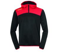 Sweatshirt à capuche Emotion 2.0 Kempa Quarter Zip Noir 6 ans