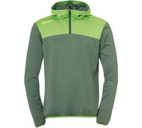 Sweatshirt à capuche Emotion 2.0 Kempa Quarter Zip Vert 4XL