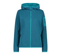 Sweatshirt Ã capuche empiÃšcements en mesh femme CMP Knit-Tech Turquoise XS