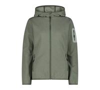 Sweatshirt Ã capuche empiÃšcements en mesh femme CMP Knit-Tech Vert 2XS