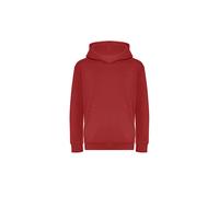 Sweatshirt Ã capuche en coton biologique enfant Just Hoods Rouge 5/6 ans