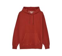 Sweatshirt Ã capuche en coton Element Lowcase Pigment Rouge M