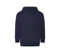 Sweatshirt Ã capuche en coton et polyester recyclÃ©s Ecologie Crater Bleu S