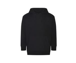 Sweatshirt Ã capuche en coton et polyester recyclÃ©s Ecologie Crater Noir XS