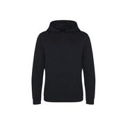 Sweatshirt Ã capuche en coton rÃ©gÃ©nÃ©rÃ© Ecologie Lusaka Noir XL