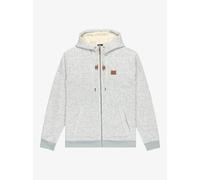 Sweatshirt Ã capuche en laine polaire Quiksilver Cypress Keller Gris L