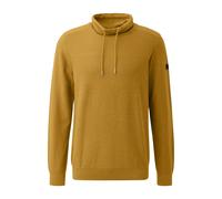 Sweatshirt Ã capuche en maille avec dÃ©tails cÃŽtelÃ©s s.Oliver Jaune M