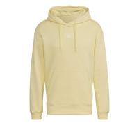 Sweatshirt à capuche en molleton de coton adidas Jaune S