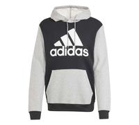Adidas Sweat-shirt à capuche Essentials Big Logo en polaire Homme Noir/Gris S
