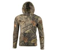 Jack Pyke - Sweatshirt à Capuche Fieldman - en Polaire - English Oak Evolution - L