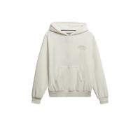 Sweatshirt Ã capuche en velour femme Superdry Country Club Relax Blanc L