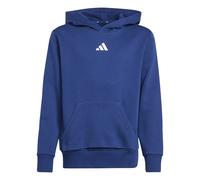 Adidas Sweatshirt à capuche enfant Essentials à poche – bleu foncé/blanc – 15/16 ans Unisexe