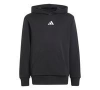 adidas - Kid's Small Logo Fleece Hoodie 225 - Sweat à capuche - 128 - black / white