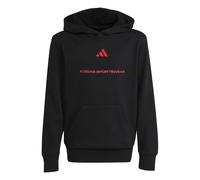 Adidas Sweatshirt à capuche enfant Slogan Noir 7/8 ans