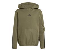Adidas Sweatshirt à capuche enfant Utility Vert 13/14 ans