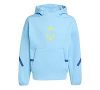 Adidas Messi Z.n.e Hoodie Bleu 7-8 Years Enfants