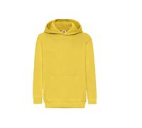 Sweatshirt Ã capuche enfant Fruit of the Loom Classic Jaune 5/6 ans