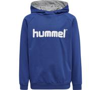 Sweatshirt à capuche enfant Hummel Cotton Logo Bleu 6 ans