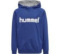 Sweatshirt à capuche enfant Hummel Cotton Logo Bleu 6 ans