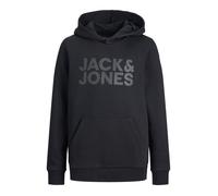 Jack & Jones Corp Logo Hoodie Noir 12 Years Garçons