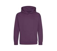 Sweatshirt Ã capuche enfant Just Hoods Violet 9/11 ans