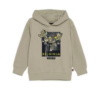 Sweatshirt Ã capuche enfant Lego Ninjago Lwsaku 606 Beige 9 ans