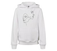 Sweatshirt à capuche enfant Mister Tee One Line Fit Blanc 7/8 ans