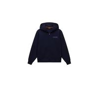 Napapijri New Box Logo Fleece Full Zip Sweatshirt Bleu 12 Years Enfants