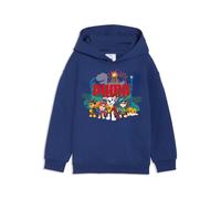 PUMA Sweat beige / bleu nuit / bleu cyan / rouge, Taille 98