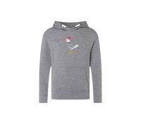 Sweatshirt à capuche enfant super.natural Johnny Gris 4 ans